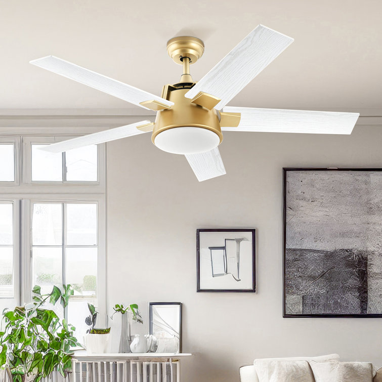 Wade Logan® Arpa 52'' Ceiling Fan with LED Lights & Reviews | Wayfair